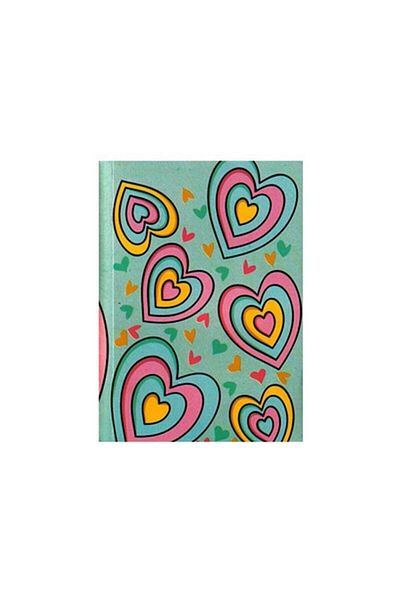AYKI EV AKSESUAR VET ASARIM ÜRÜNLERİ Regal Colorful Page Heart Notepad Plain