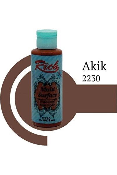 Rich Multi Surface Her Yüzey Için Akrilik Boya 130 Cc. 2232 Kestane