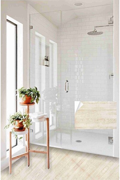 Baskı Madeni Kendinden Yapışkanlı Ahşap Yer Kaplama Folyosu