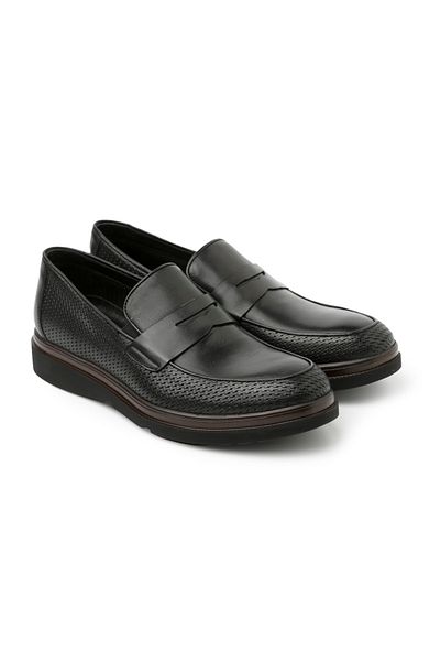 John May Ανδρικά παπούτσια Casual Ka-c4617 Casual Black Brnis