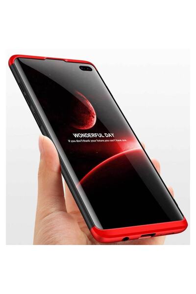 Musal Galaxy S10 Plus Kılıf Zore Kamera Korumalı 360 Tam Koruma Ays