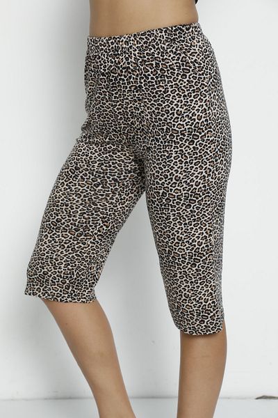 Ladytime Luxury Breathable Special Lycra Viscose Women's Capri & Bermuda with Pocket