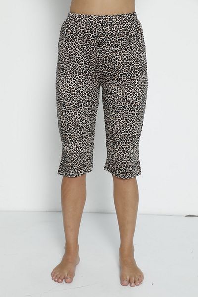 Ladytime Luxury Breathable Special Lycra Viscose Women's Capri & Bermuda with Pocket