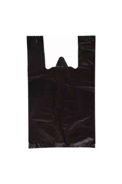 Vural Mert Packaging Jumbo Size Black Bag with Handle 1 Kg