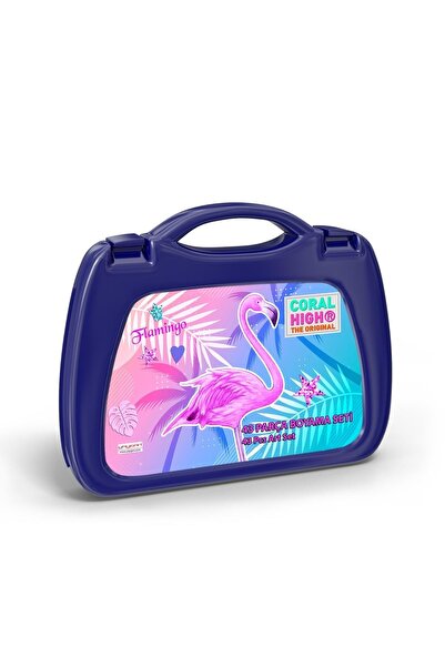 Coral High Kids Flamingo Desenli Boyama Seti (43 PARÇA) 15114