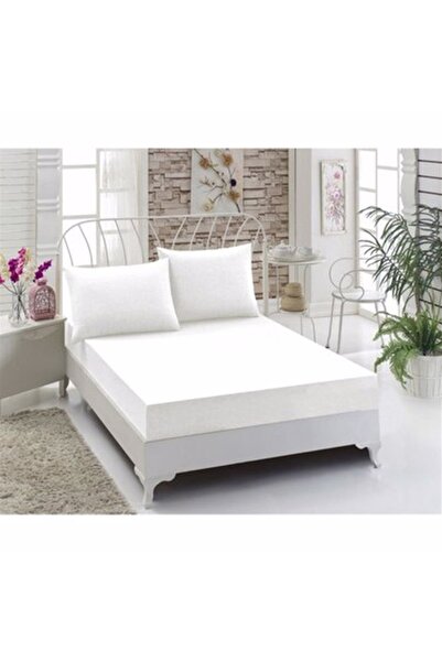 Özdilek 160x200 Yastık Kılıflı Fitted Çarşaf Beyaz