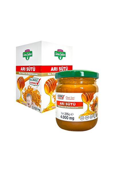 Lokman Sena Sultan Arı Sütü Bal Polen Karışımı Özel Seri Glikoz Içermez 4000 ...