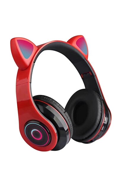 HavuzElektronik B39m Kedili Katlanabilir Kulak Üstü Kablosuz Bluetooth 5.0 Ku...