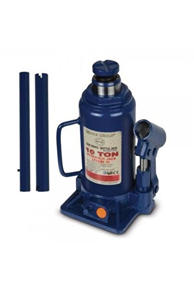 MOONSHOP 2 Yıl 10 Ton Şişe Kriko Araba Krikosu Oto Krikosu. Makine Krikosu