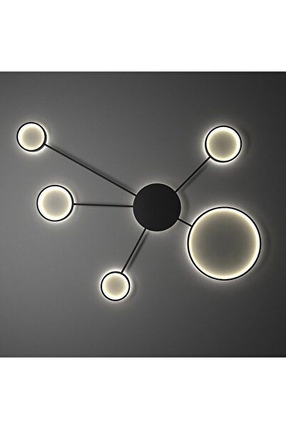 TRİOLUX Led Avize Plafonyer Planets Trv83019 Pro 130*100cm Boya:antrasit - Iş...