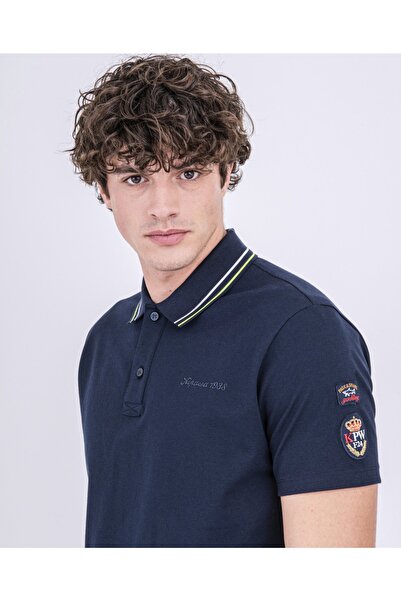 PAUL&SHARK Men's Knıtted Poloshırt C.w. Cotton