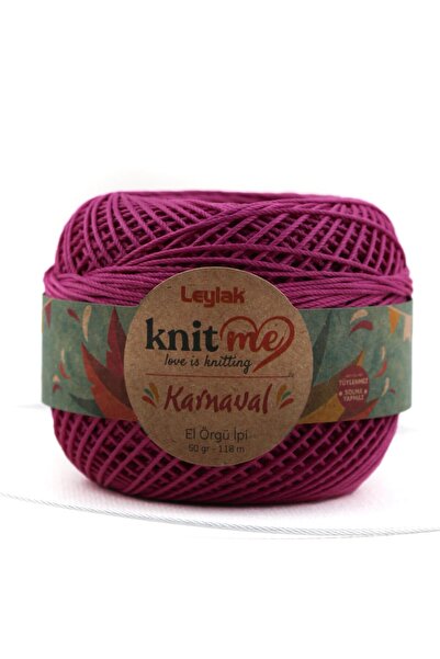 knitme Καρναβάλι 50 γραμμάρια ανθεκτικό νήμα που δεν πυκνώνει και δεν ξεθωριάζει, πλεκτό στο χέρι, πολυεστερικό νήμα Taka (1819)