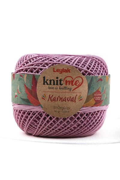 knitme Καρναβάλι 50 gr Στιβαρό, χωρίς τρίχες, πολυεστέρας, πλεκτό χέρι, νήμα Taka (8369)