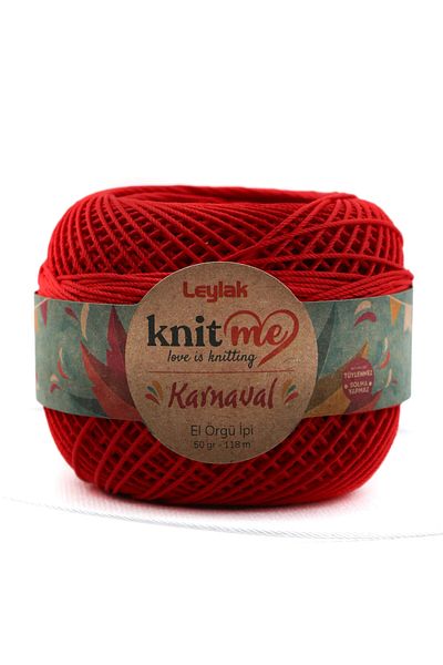 knitme Καρναβάλι 50 g Στιβαρό, χωρίς τρίχες, πολυεστέρας πλεκτό χέρι Taka Yarn 1616