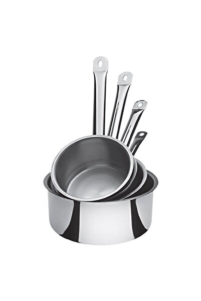 ÖZBİR Paslanmaz Çelik Kaçerola Sosluk Sütlük 30x14 Cm 9,5 Lt