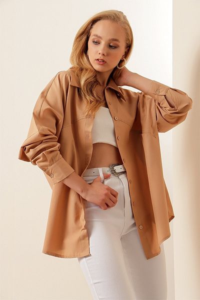 HAKKE Knitwear Front Pocket Shirt