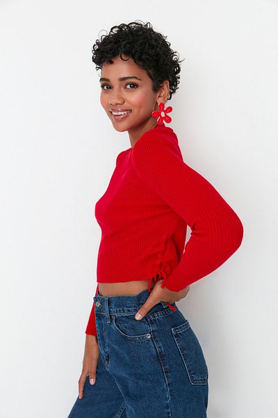 Trendyol Collection Red Knitwear Sweater