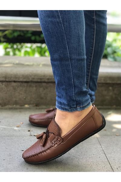 Zegeshoes Мъжки кафяви летни ежедневни обувки