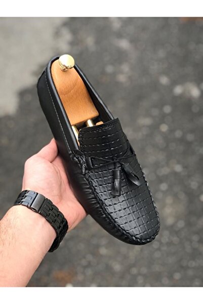 Zegeshoes Мъжки черни летни ежедневни обувки