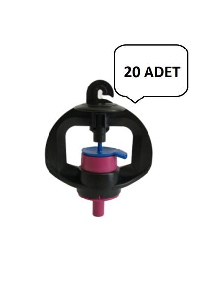 esulama Tırnaklı Mini Sprink Başlığı (eflatun) 250lt/h(20 Adet)