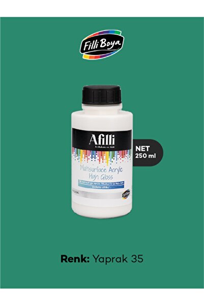Filli Boya Afilli Multisurface Akrilik Parlak 250 ml Yaprak 35