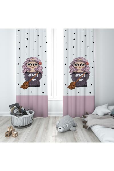 MODA Зовсім інша дитяча кімната Сумка для дівчинки Фон завіса Bmfp-014