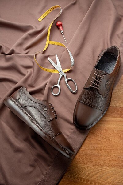 Ducavelli Stern Hakiki Deri Erkek Günlük Klasik Ayakkabı, Hakiki Deri Klasik Ayakkabı, Derby Klasik