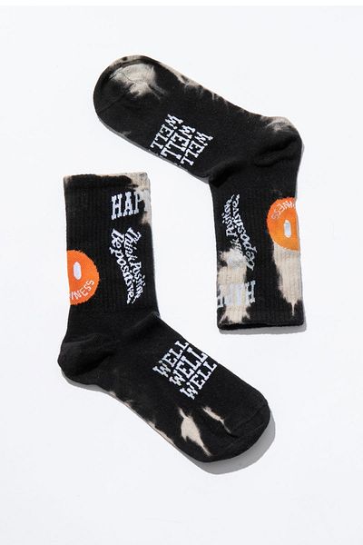 Paul Kenzie Smile - Dye Unisex Batik χωρίς ραφή Κάλτσες τένις - Space
