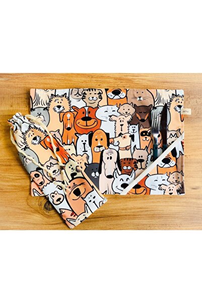 Lily Tongo Leke Tutmaz Taşınabilir Çocuk Yemek Seti Amerikan Servis Kp