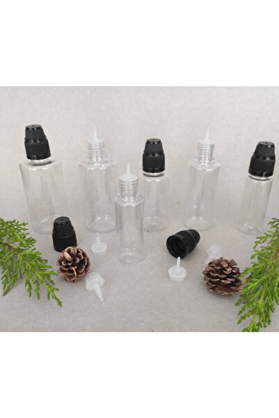 Faypet Avese 10 Adet 100 Ml Kilitli Kapaklı, Damlatma Uçlu, Tıpalı, Kolonya, Dezenfektan, Likit Şişesi