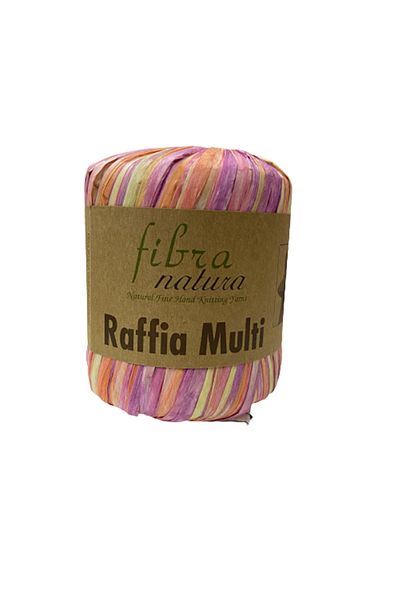 Fibra Natura Himalaya Raffia Multi - Paper Cap Bag