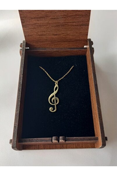 Redstone Store Sol Anahtarı Kolye 925 Ayar Gümüş