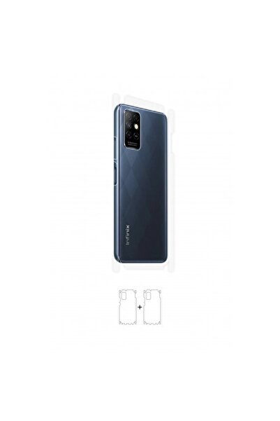 Wrapsol Infinix Note 8i Arka Yan Koruyucu Darbe Emici Poliüretan Film Amerika...