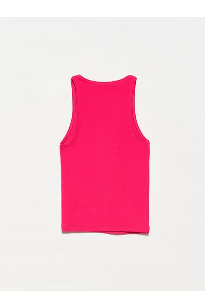 Dilvin Γυναικείο T-Shirt με φούξια κολάρο