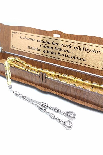 TesbihART Babalar Gününe Özel Uygun Fiyat Sınırlı Sayıda Toprak Fosilli Toz K...