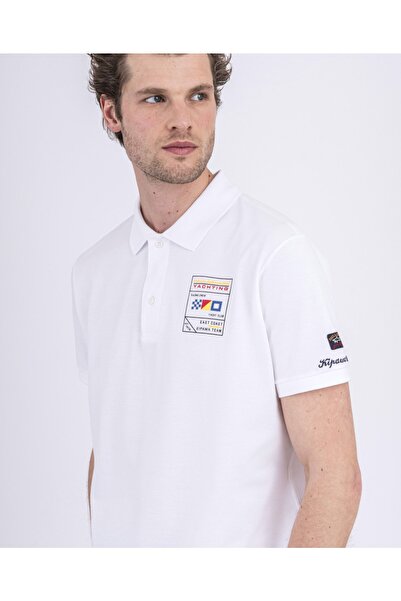 PAUL&SHARK Ανδρικό πλεκτό Poloshirt C.w. βαμβάκι