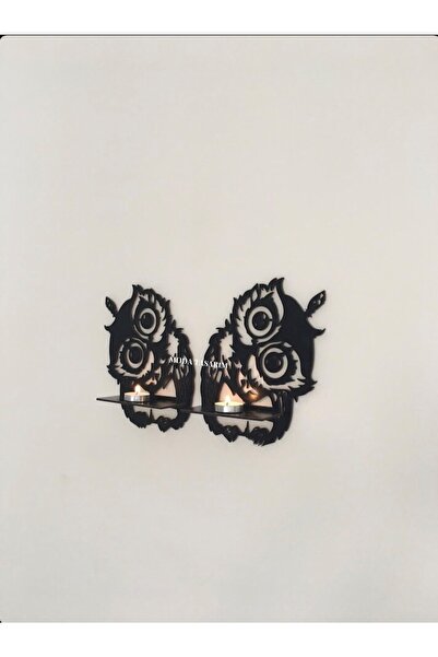 MODAT Baykuş 2'li Mumluk