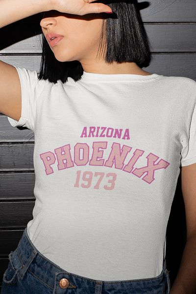 SUNFREE Phoenix Εκτυπωμένο Κανονικό Λευκό T-shirt