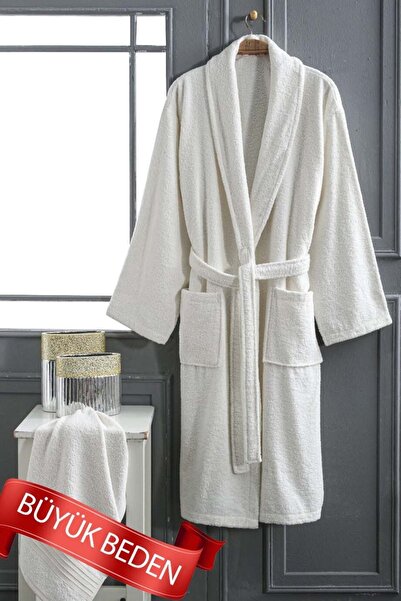 Arvilla Home Büyük Beden 2'li Bornoz Takımı