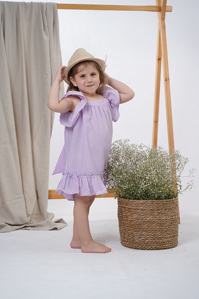 Le Petit Mico Rochie cu design special pentru fete