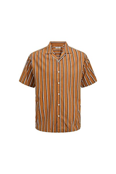 Jack & Jones Jack Jones Kısa Kol Gömlek Blatropic Resort Relax 12202240-coc