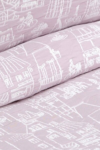 Karaca Home City, Bedspread Set, Single, Lilac