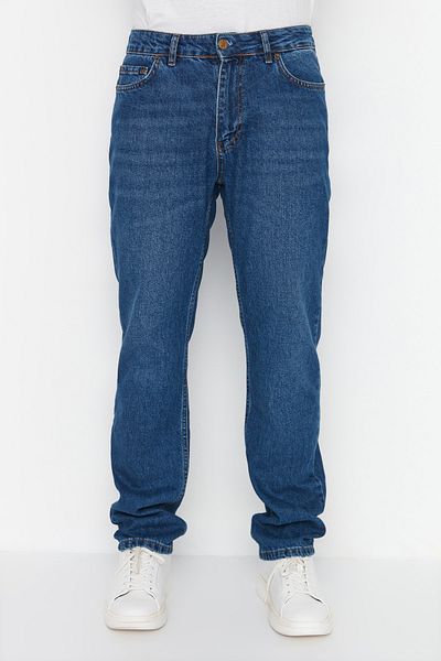 Trendyol Collection Jeans - Navy blue - Straight