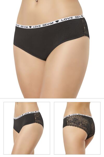 Sevim 13425t Model Dantela Detaliata Chiloți Femei