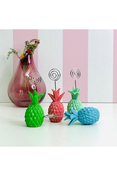 MobilCadde Green Pineapple Note Holder