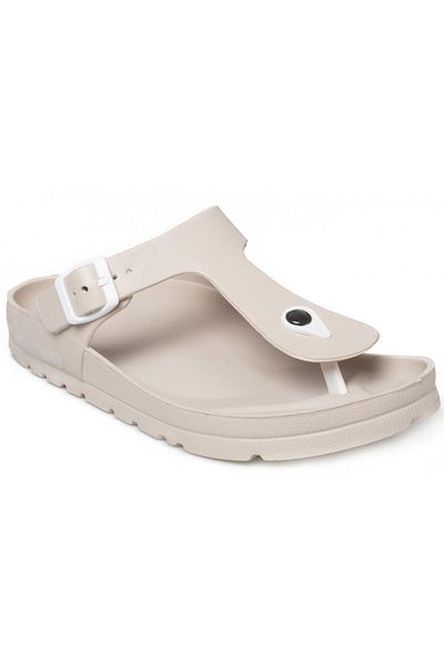 Twigy M1026 Γυναικείες παντόφλες Tw Jude Flip Flop Beige