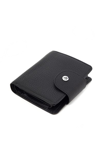 Eminsa Women's Black Genuine Leather Wallet