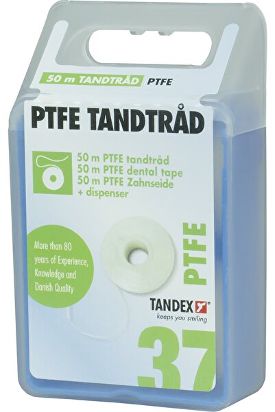 TANDEX Teflon Kaplı Mumlu Diş Bandı 50 m