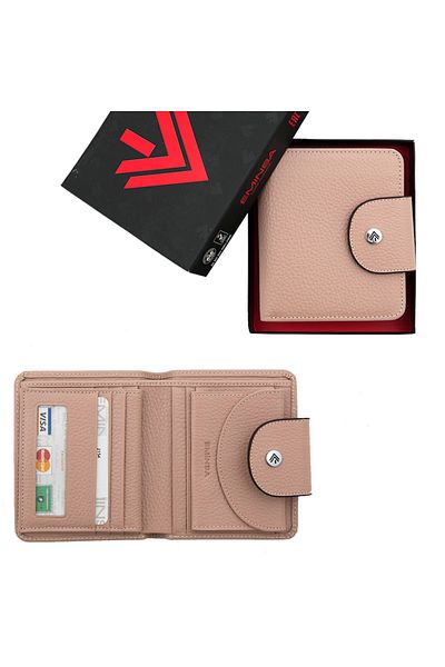 Eminsa Women's Powder Leather Wallet