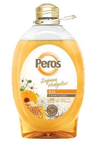 Peros Liquid Soap Honey & Cotton Flower Scented 3.6 L